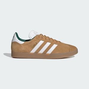 Tan Adidas Gazelle